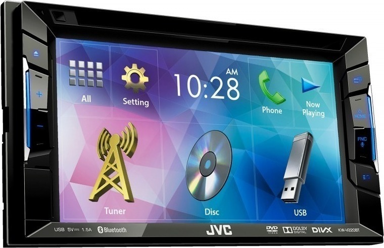 KW-V220BT JVC  USB DVD BT